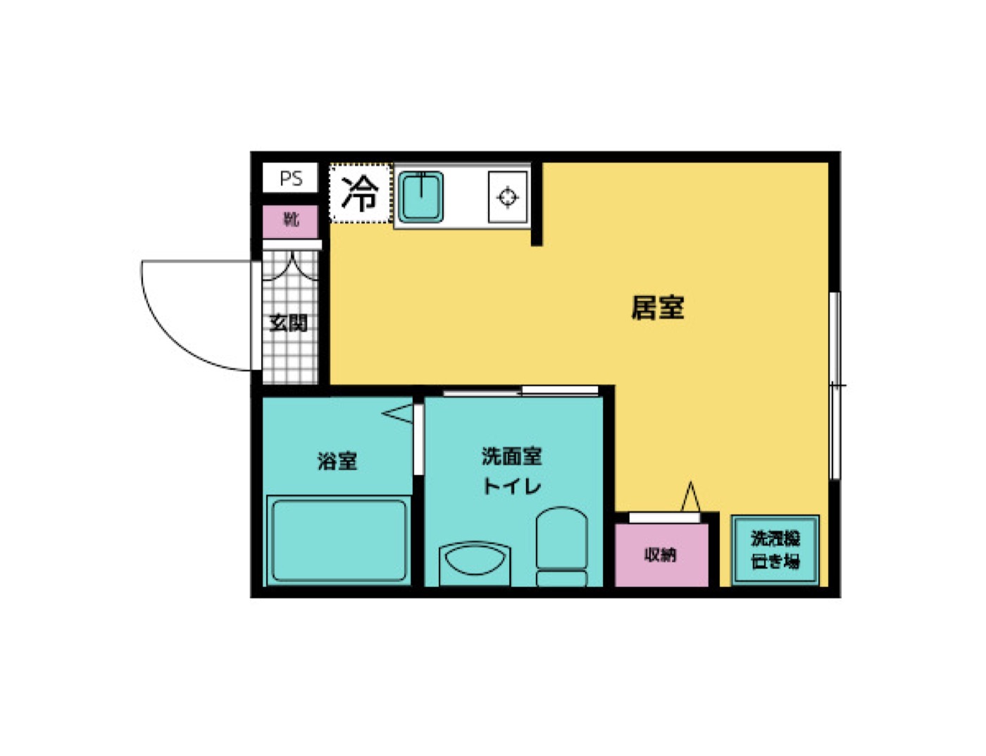 間取り図 タイプA