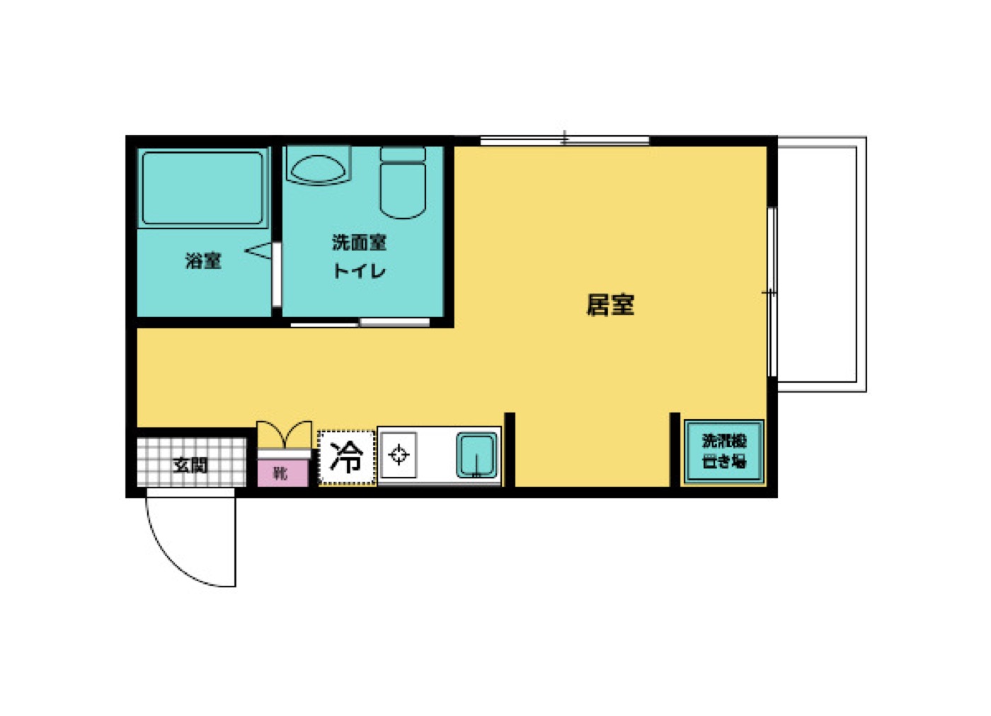 間取り図 タイプD